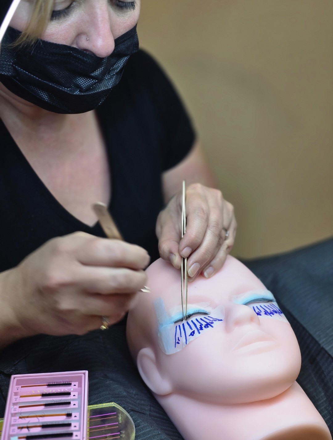 Curso extensiones pelo a pelo